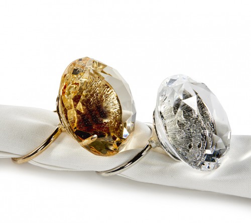 Набор 2 кольца для салфеток Diamond Ring