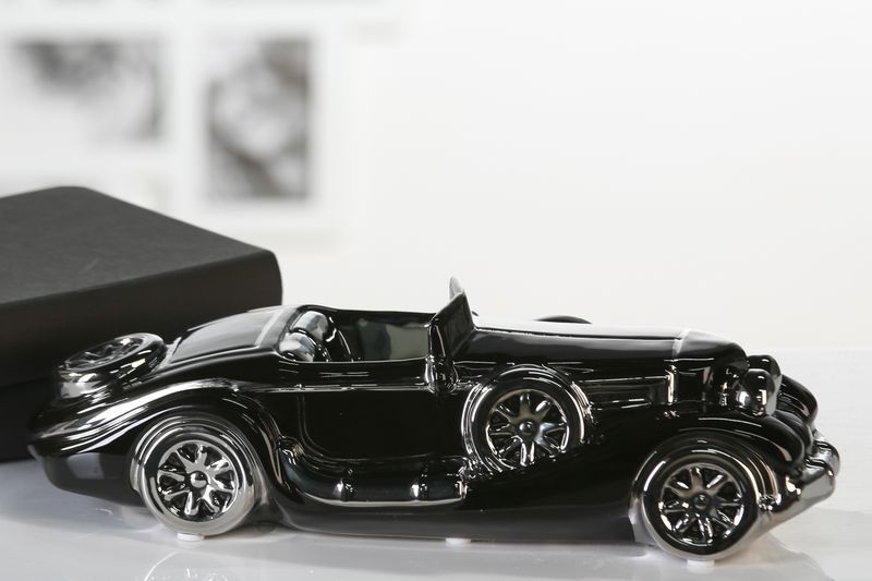 Casablanca, керамический автомобиль "Старое время", цвет черный