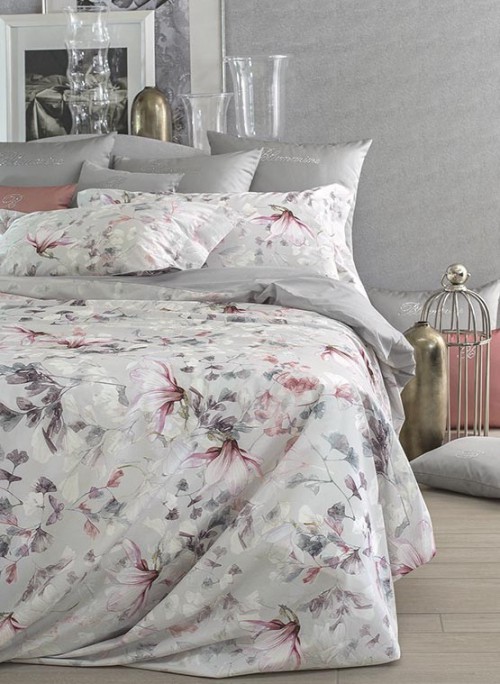 Итальянское постельное белье Magnolia розовое