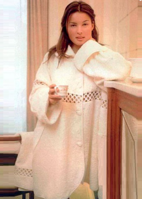 Женский короткий халат Tiffany