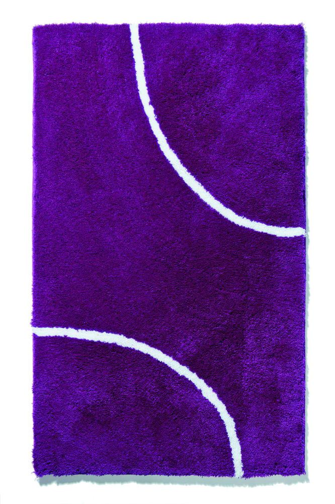 Batex Dacapo, односторонний квадратный коврик из 100% полиакрила, размер 60х60 см, цвет баклажан