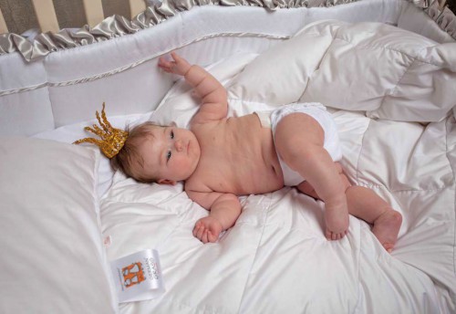 Набор Baby 95С одеяло, подушка и наматрасник в кроватку новорожденным
